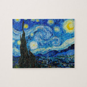 Puzzle La nuit étoilée par Vincent Van Gogh