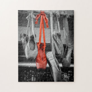 Puzzle La pantoufle rouge