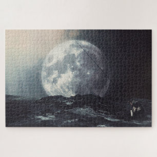 Puzzle La pêche pour la lune