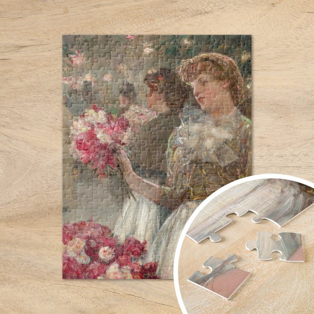Puzzle La Peony Girl | Childe Hassam (Créateur téléchargé)