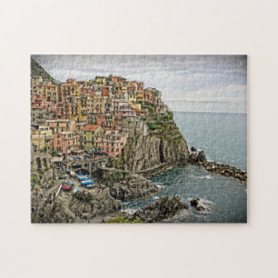 Puzzle La périphérie de l'Italie - Manarola - Cinque Terr