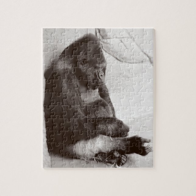 Puzzle La photographie Sommeil Gorilla (Vertical)