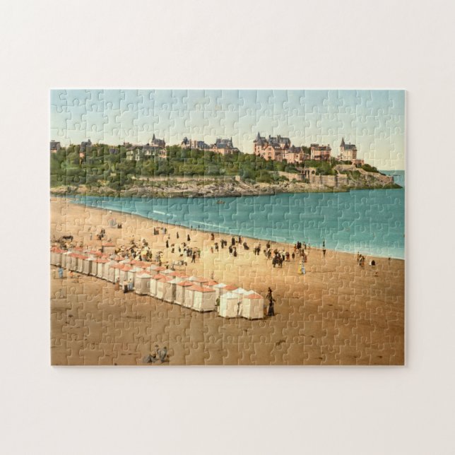 Puzzle La plage de Dinard France (Horizontal)