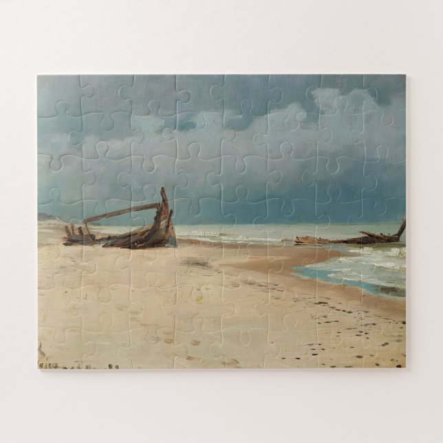 Puzzle La plage de Højen par P.S. Krøyer, Art (Horizontal)
