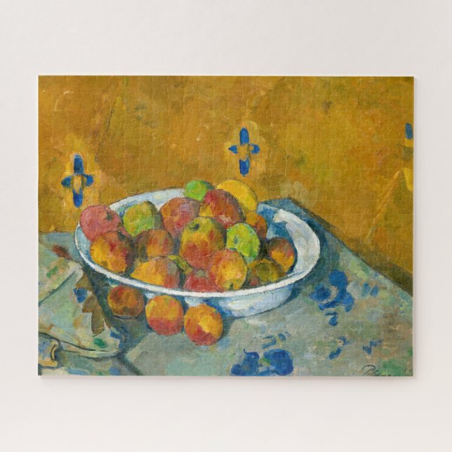 Puzzle La Plaque des Pommes de Paul Cezanne (Horizontal)