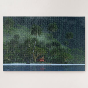 Puzzle La Pluie au paradis