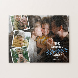 Puzzle La plus grande photo de papa du monde 4