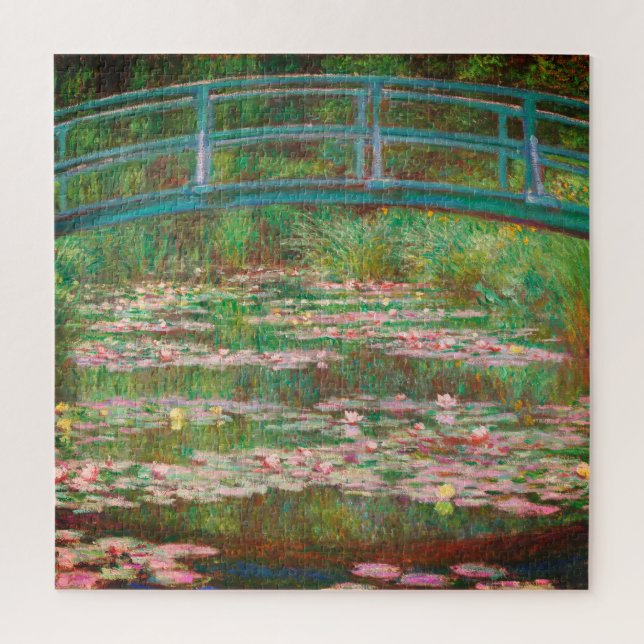 Puzzle La Pont Japonaise Par Claude Monet (Vertical)