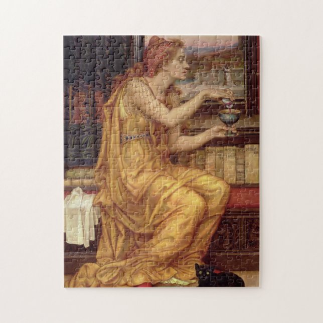 Puzzle La potion d'amour par Evelyn de Morgan (Vertical)