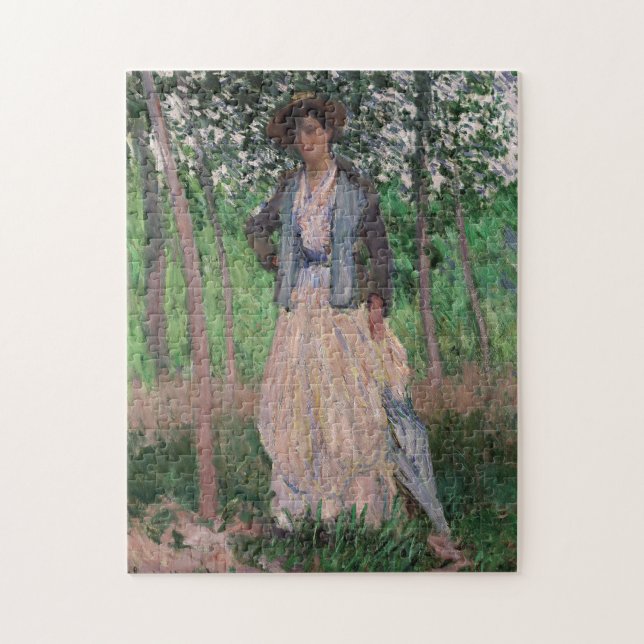 Puzzle La poussette - Claude Monet (Vertical)