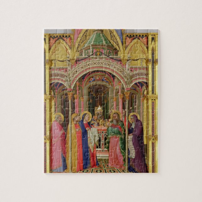 Puzzle La présentation dans le temple, 1342 (tempera sur (Vertical)