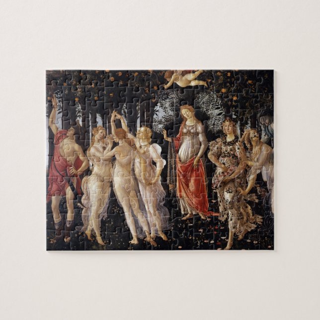 Puzzle La Primavera (ressort) par Sandro Botticelli (Horizontal)