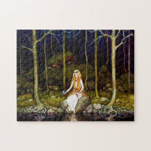Puzzle La princesse dans la forêt