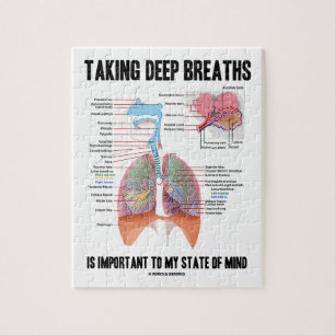 Puzzle La prise des respirations profondes est importante