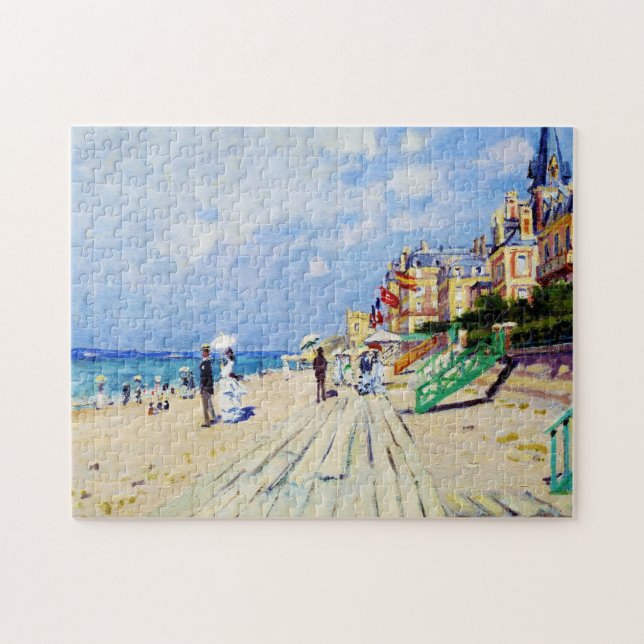 Puzzle La promenade chez Trouville Claude Monet (Horizontal)