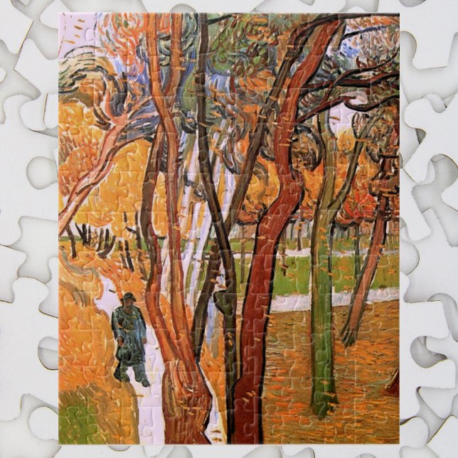 Puzzle La Promenade : Feuilles mortes de Vincent van Gogh (Créateur téléchargé)