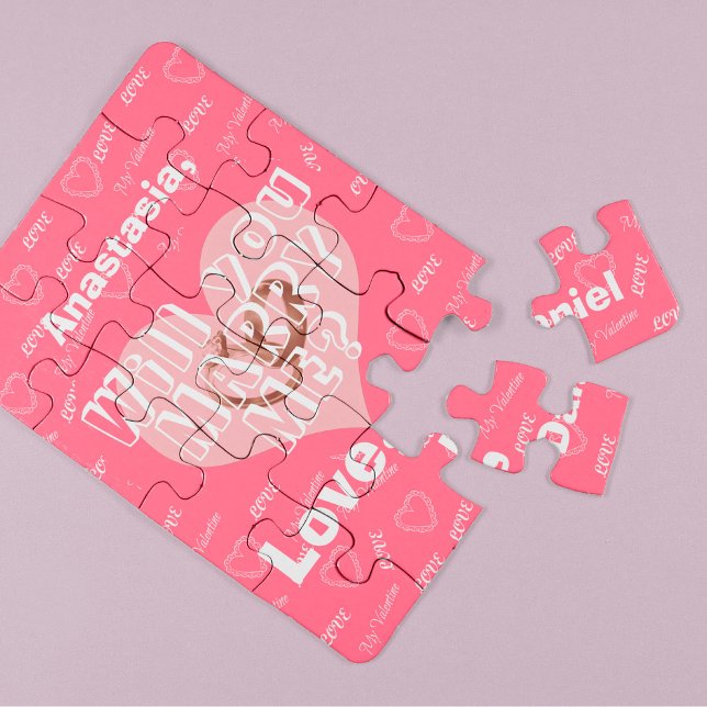 Puzzle La proposition de mariage personnalisée vous épous (Créateur téléchargé)