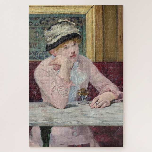 Puzzle La prune de Manet Impressionniste Painting (Vertical)