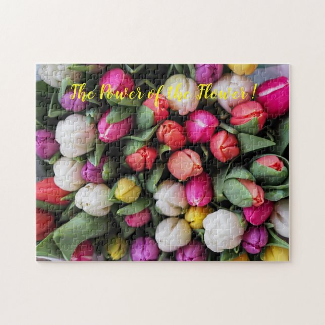 Puzzle La puissance de la fleur (Horizontal)