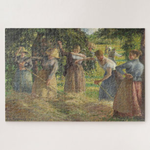 Puzzle La Récolte du foin à Éragny (1901) – Camille Pissa