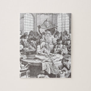 Puzzle La récompense de la cruauté par William Hogarth