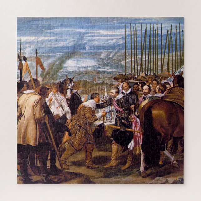 Puzzle La reddition de Breda, beaux-arts, (Vertical)