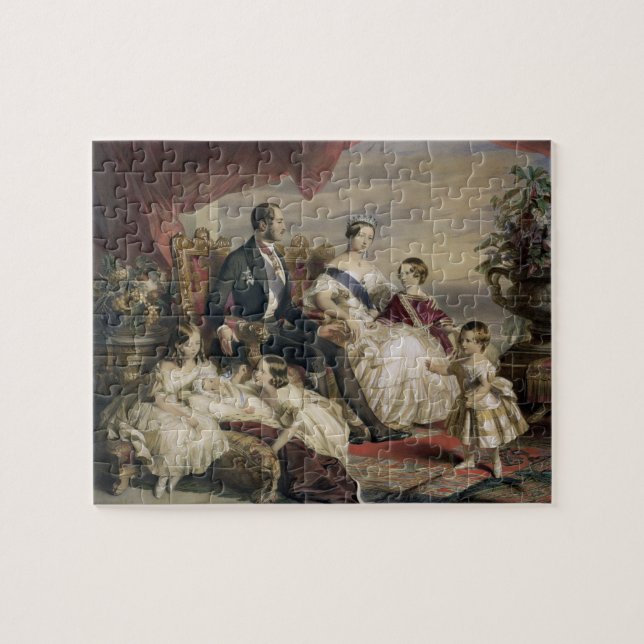 Puzzle La Reine Victoria (1819-1901) et prince Albert (Horizontal)