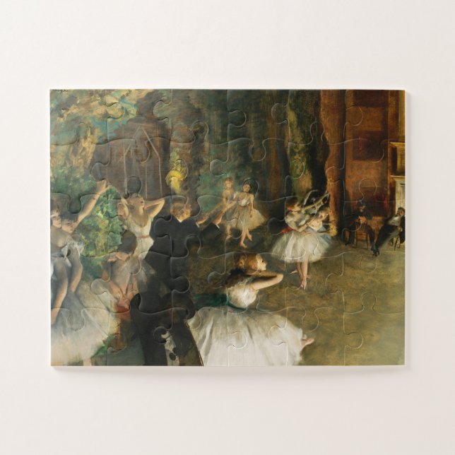 Puzzle La répétition du ballet sur scène, Degas Art (Horizontal)