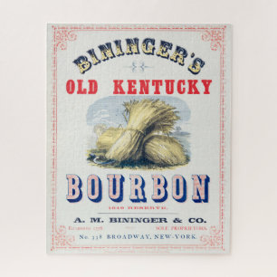 Puzzle La réserve du vieux Kentucky Bourbon 1849 de Binin