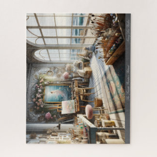 Puzzle La Retraite du peintre de bord de mer 520 pièce Pu