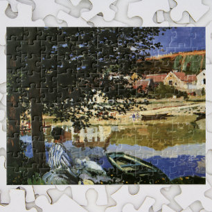 Puzzle La rive de la Seine, Bennecourt par Claude Monet