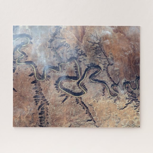 Puzzle La Rivière Verte Et Ses Canyons Tributaires Dans L (Horizontal)