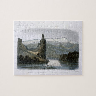 Puzzle La roche de citadelle sur le Missouri supérieur,