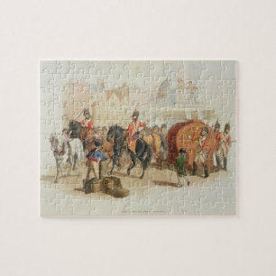 Puzzle La roue de loterie, gravée par l'artiste, 1805 (a