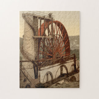 Puzzle La Roue, Laxey, Île de Man, Angleterre
