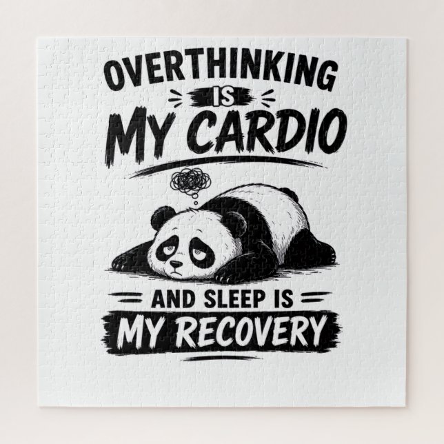 Puzzle La rumination est mon cardio (Vertical)