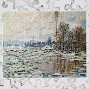Puzzle La rupture de la glace par Claude Monet