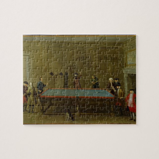 Puzzle La salle de billard (huile sur la toile) (Horizontal)