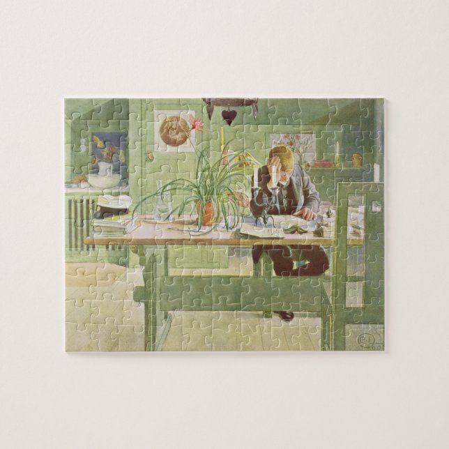 Puzzle La salle d'étude, pub. dans "Lasst Licht Hinin" (Horizontal)