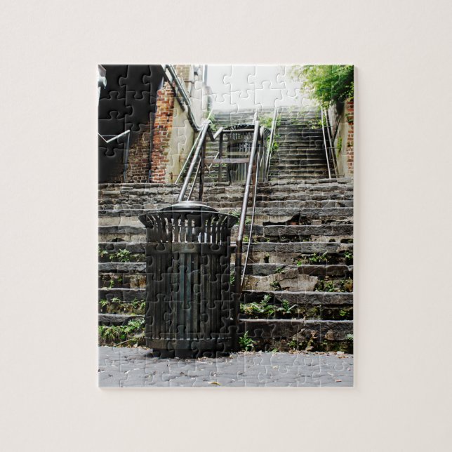 Puzzle La savane la Géorgie en centre ville historique (Vertical)