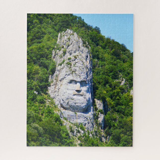 Puzzle La sculpture rocheuse en Roumanie (Vertical)