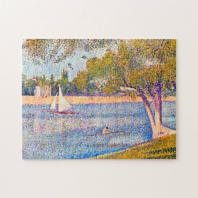 Puzzle La Seine à La Grande Jatte, Seurat (Horizontal)