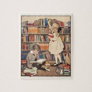 Puzzle La semaine du livre pour enfants par Jessie Willco