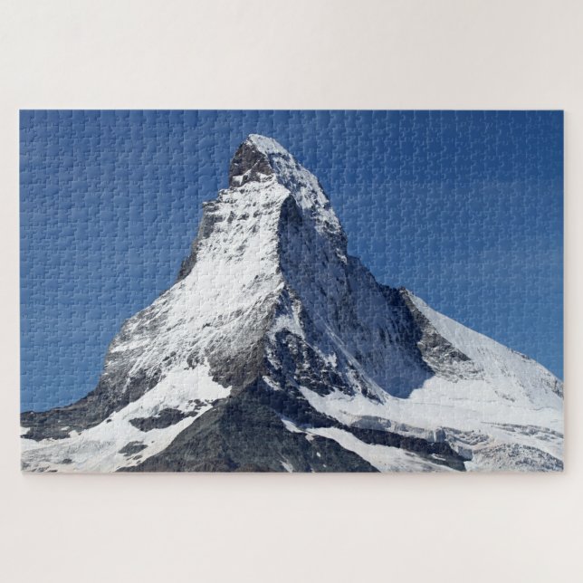 Puzzle La superbe montagne du Cervin en Europe (Horizontal)