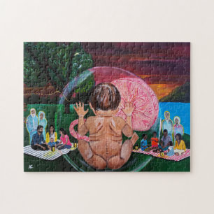 Puzzle La Symphonie des Âmes Peinture par Alfred Fox