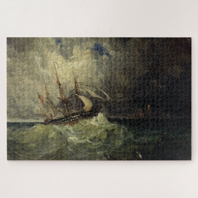 Puzzle La Tempête - Félix Ziem (Horizontal)