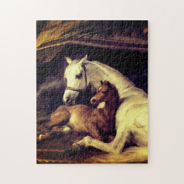 Puzzle La Tente Arabe de Landseer (Vertical)
