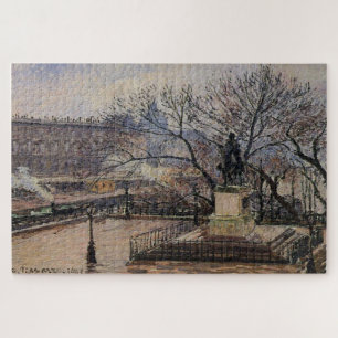 Puzzle La terrasse surélevée du Pont Neuf et statue
