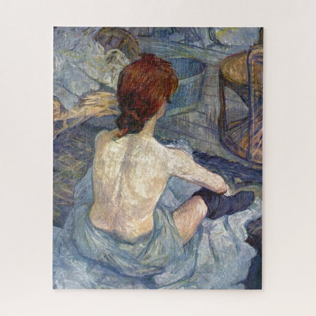 Puzzle La Toilette Rousse - Peinture Toulouse-Lautrec (Vertical)