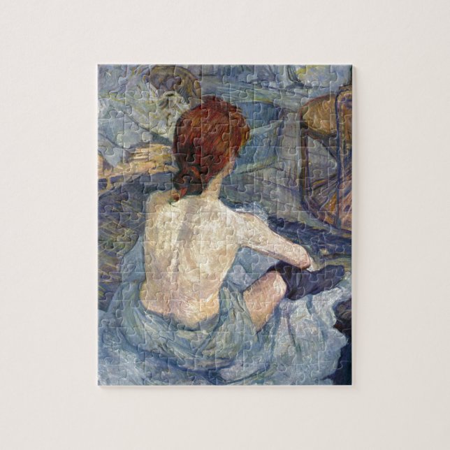 Puzzle La Toilette Rousse - Toulouse-Lautrec Painting (Vertical)